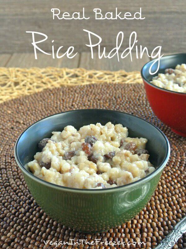Real Baked Rice Pudding Pin Word