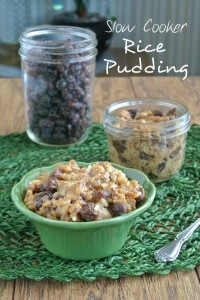 Slow Cooker Rice Pudding offers you the chance to be lazy and get a delicious meal all at the same time. Sweet warm and healthy. The sooner the better. :)