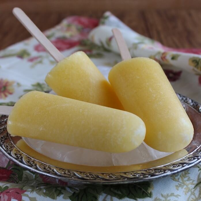 Pineapple Coconut Popsicles are such a wonderful treat/dessert/snack. You start off with a real honest to goodness pineapple to get a healthy fruity snack.