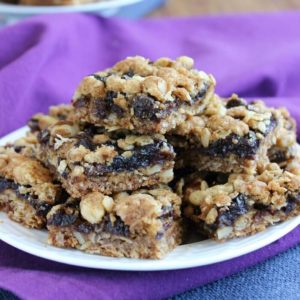 Over the Top Raisin Crumb Bars have 3 distinct layers with different textures and taste.