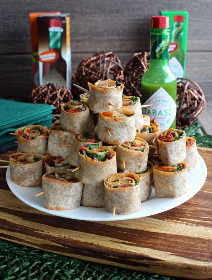 Spicy Tortilla Rollups Recipe - Vegan in the Freezer