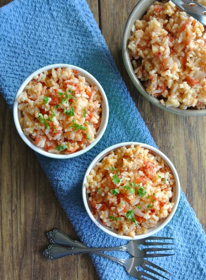 Red River Rice is simple and versatile and something the whole family will like. After the rice is complete you can even toss in sauteed zukes.