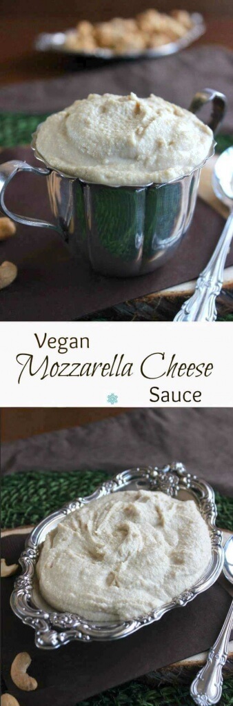 Vegan Mozzarella Cheese is easy to make and is the perfect texture. A little gooey for dips & spreads and creamy enough for casseroles.