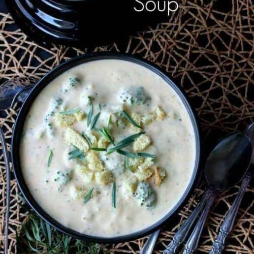 Healthy Broccoli Potato Soup has complex flavors and is packed full of veggies. Your family will keep coming back for more.