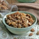 Slow Cooker Apples and Oats is apples with cinnamon and coconut sugar.