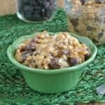 Slow Cooker Rice Pudding offers you the chance to be lazy and get a delicious meal all at the same time.