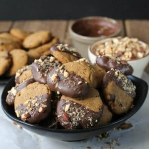 Rustic Chocolate Chip Cookies are simple with a unique flavor.