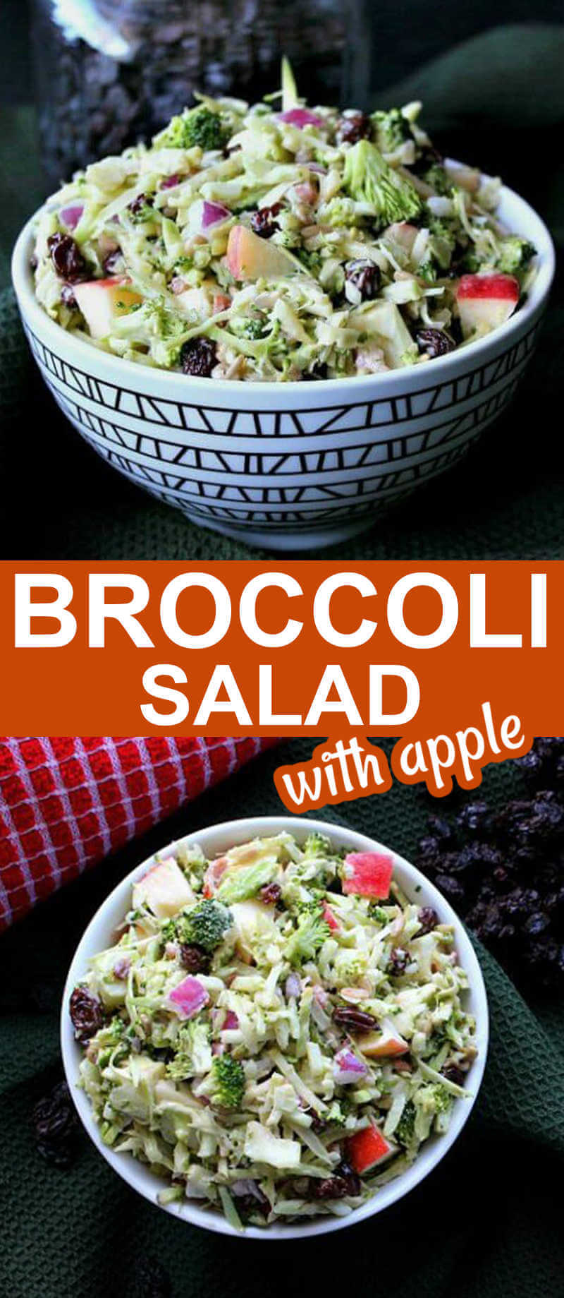 Vegan Apple Broccoli Salad Recipe - Vegan in the Freezer