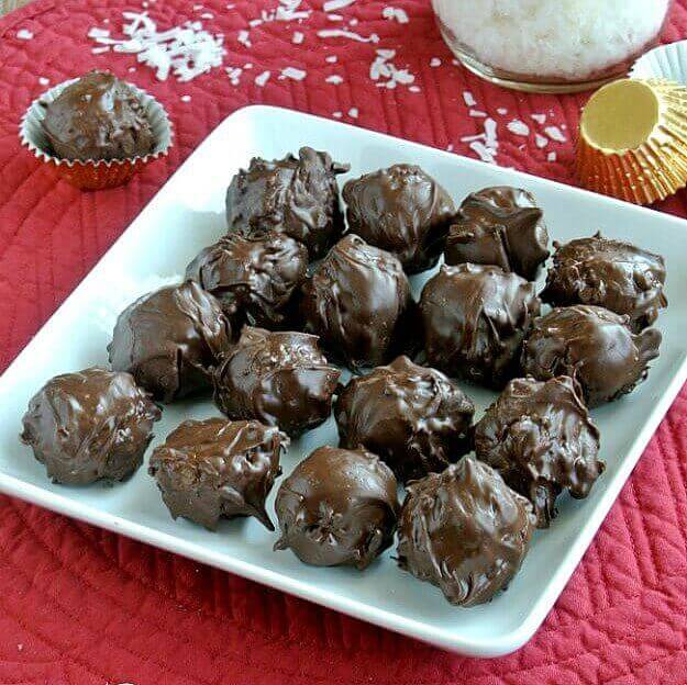 chocolate coconut mounds