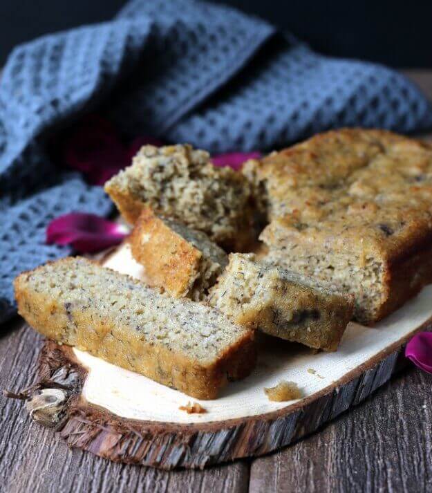 Moist Gluten-Free Banana Bread melts in your mouth.