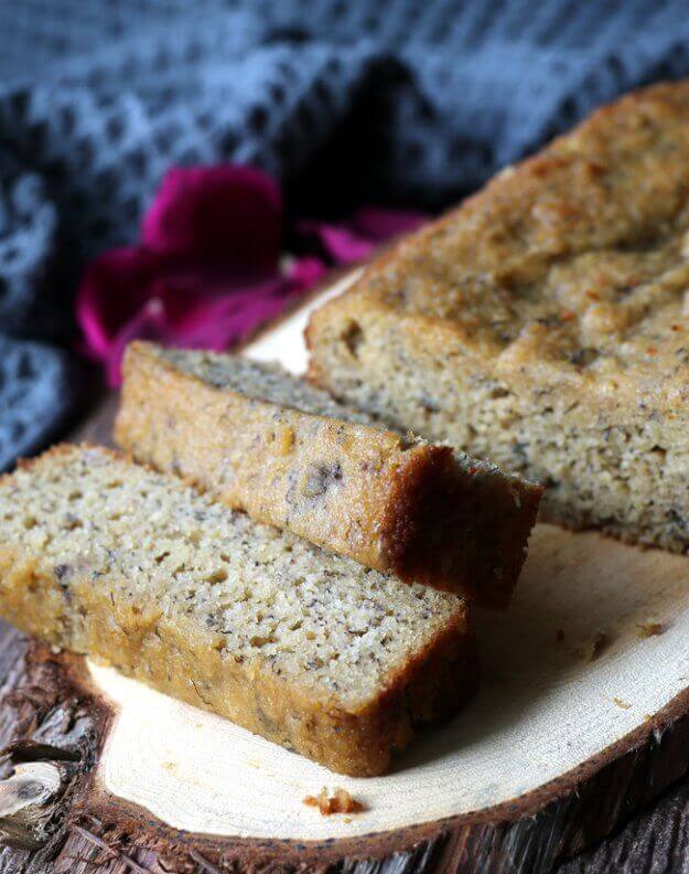 Moist Gluten-Free Banana Bread is something that can be enjoyed by Everyone. Almond flour & maple syrup help make this quick bread perfection