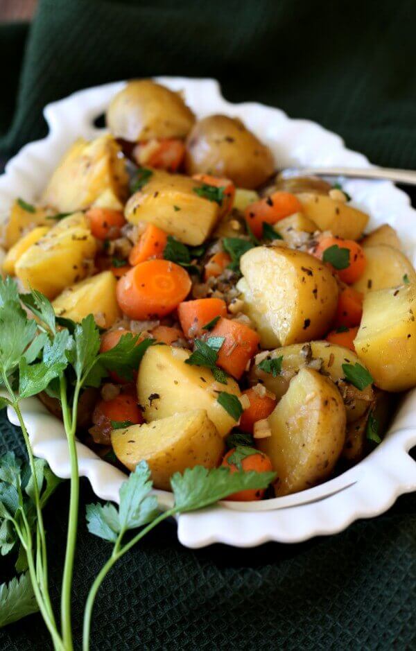 Instant Pot Potato Carrot Medley Recipe - Vegan in the Freezer