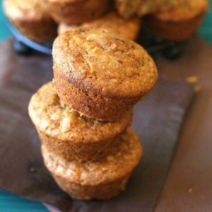 Apricot Muffins have little bits of sweet dried apricots inside and it makes all the difference in the world.