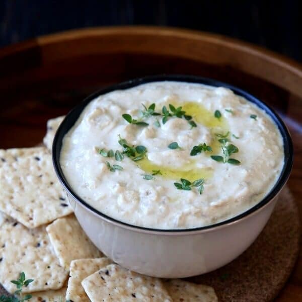 Chunky Chickpea Dip is a different version of hummus.