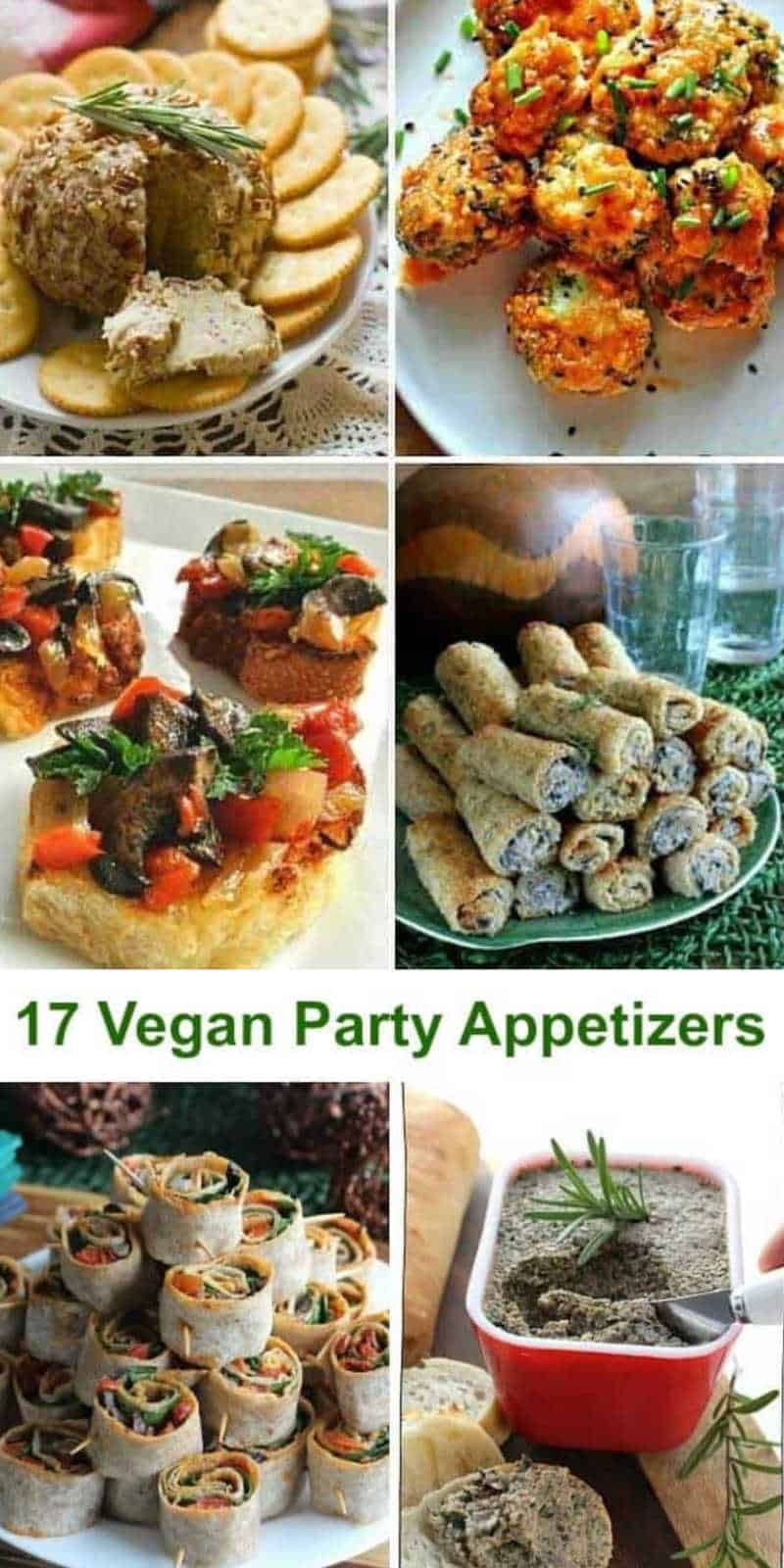 17 Vegan Party Appetizers- Vegan in the Freezer