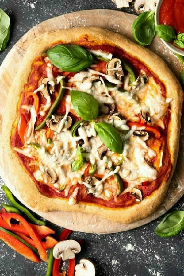 How to Make Pizza Dough {Easy Vegan Recipe} - FeelGoodFoodie