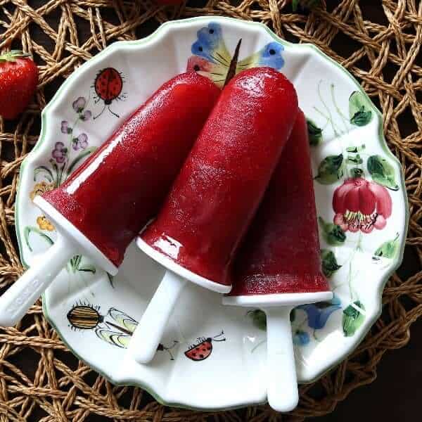 Strawberry Popsicles Recipe