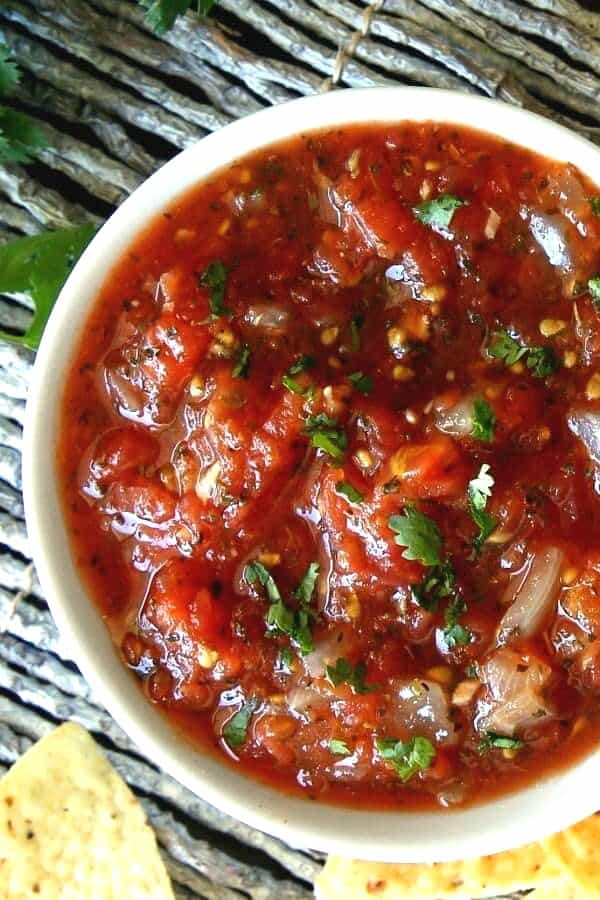 Salsa recipe for kids – Chunky Salsa