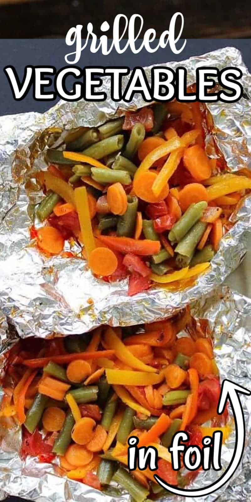 Easy Grilled Vegetables in Foil Recipe - Vegan in the Freezer