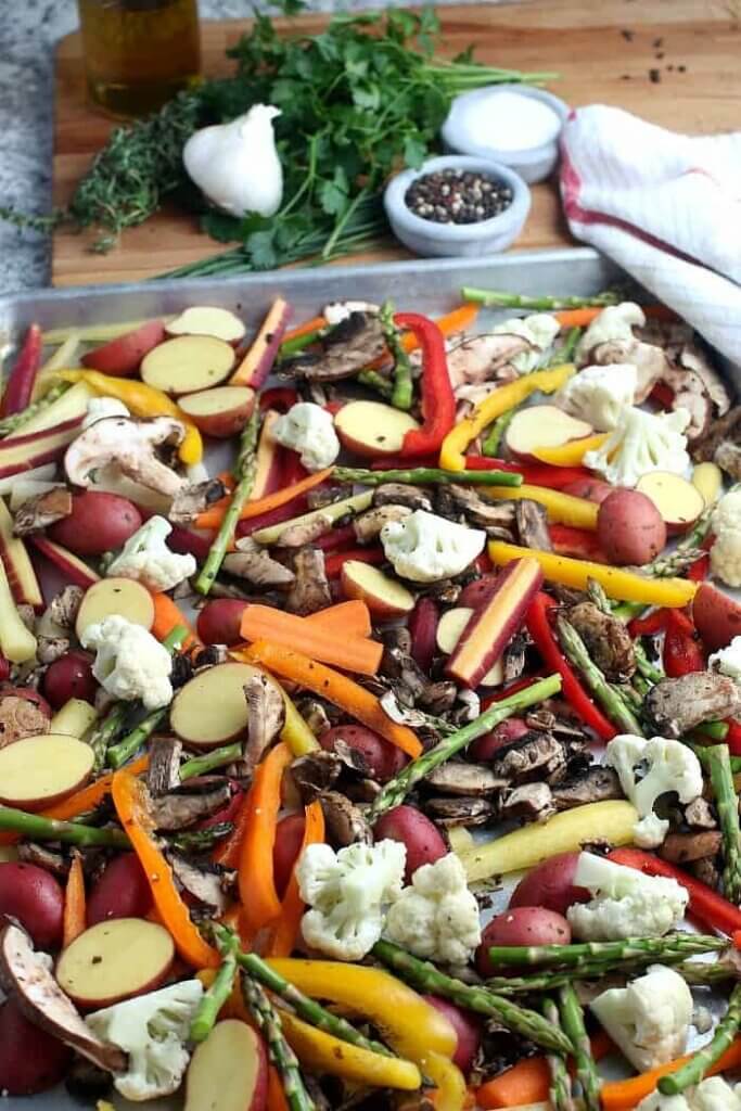 Sheet Pan Oven Roasted Vegetables – Vegan in the Freezer