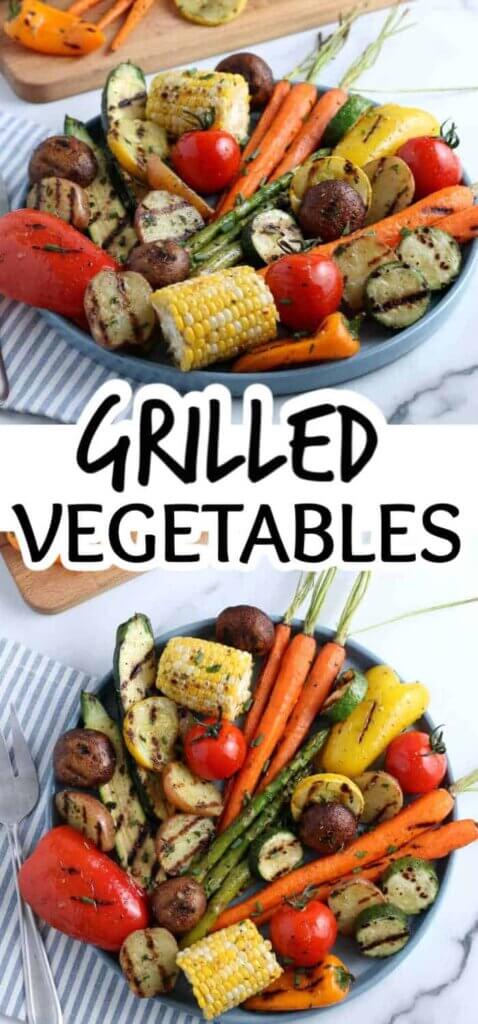 Grilled Vegetables Recipe & Preparations - Vegan in the Freezer