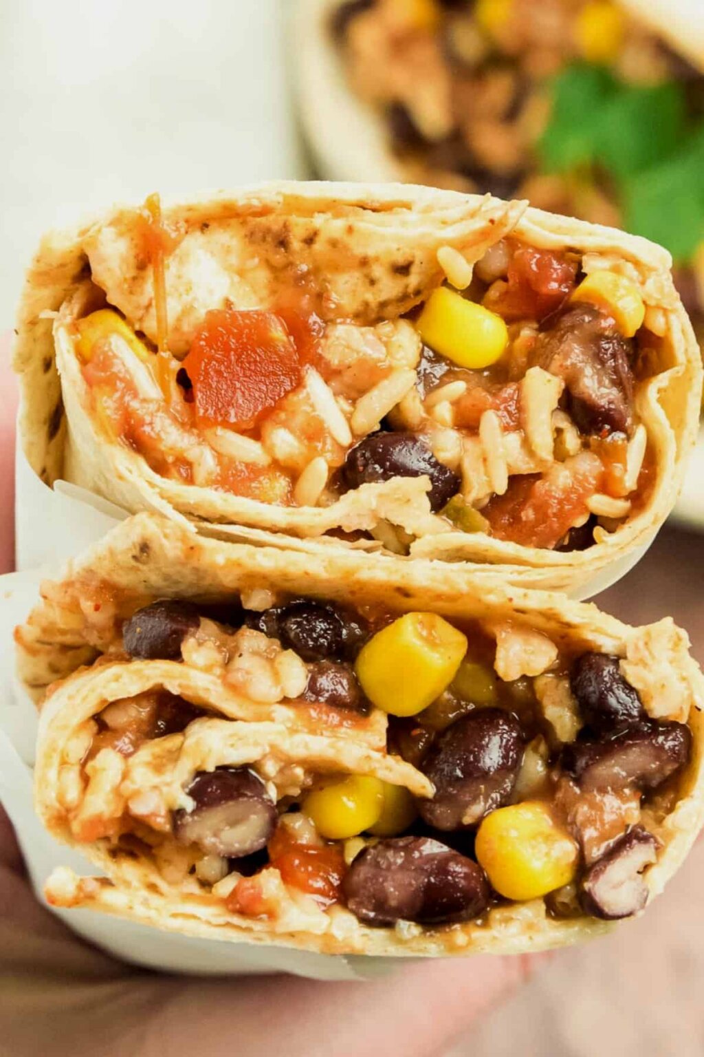 Slow Cooker Black Bean Burritos Recipe Vegan in the Freezer