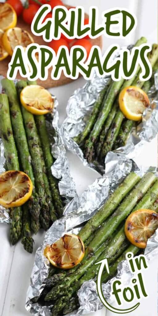 How to Cook Grilled Asparagus in Foil - Vegan in the Freezer