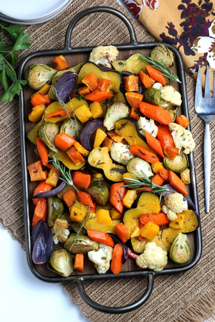 Roasted Fall Vegetables Recipe - Vegan in the Freezer