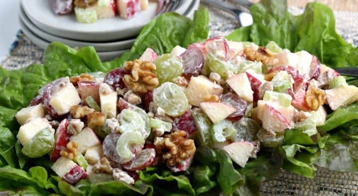 Vegan Waldorf Salad Recipe - Vegan in teh Freezer