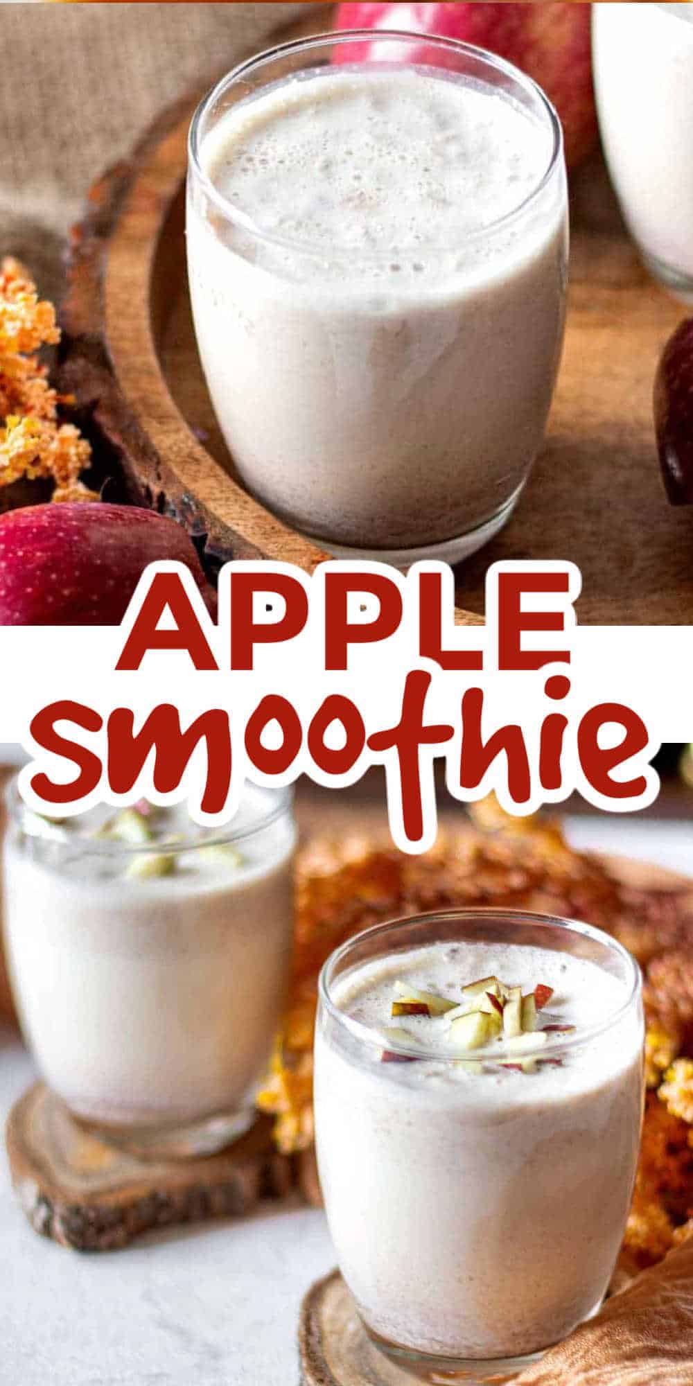 smoothie with apple juice base