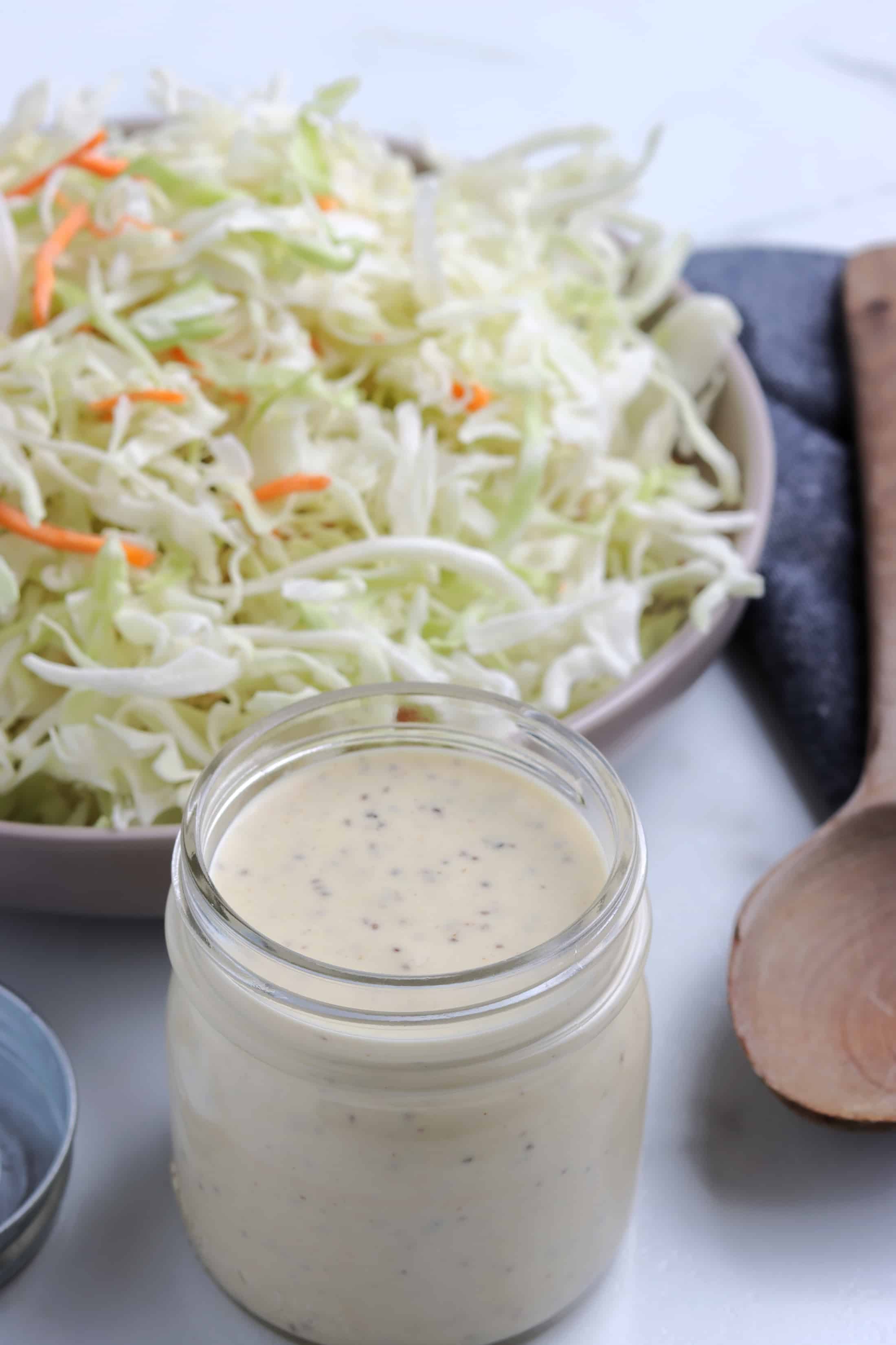 Easy Vegan Coleslaw Dressing - Just Add Cabbage! – Vegan in the Freezer