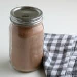 Hot Chocolate Mix in jar