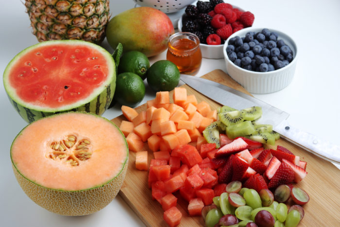 Fruit salad ingredients