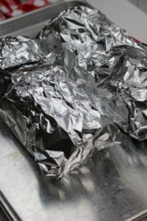 garlic bread wrap in tin foil