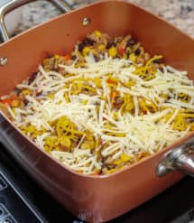 mexican rice add cheese