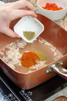 mexican rice add spices