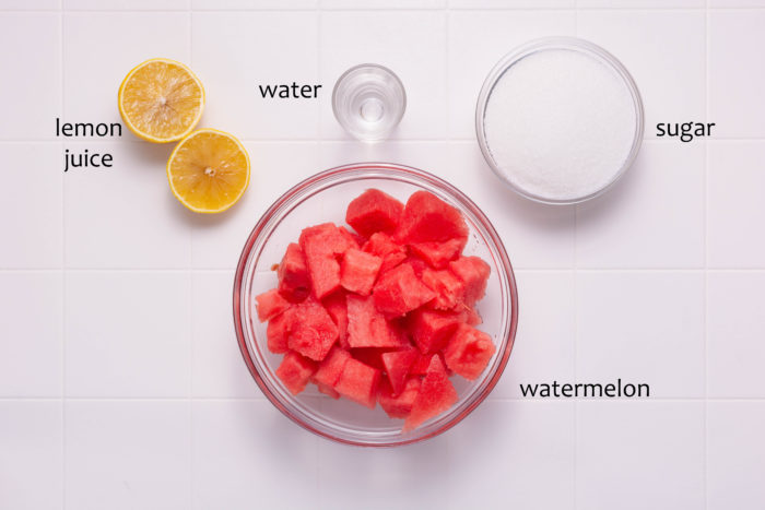 Watermelon Jam Ingredients