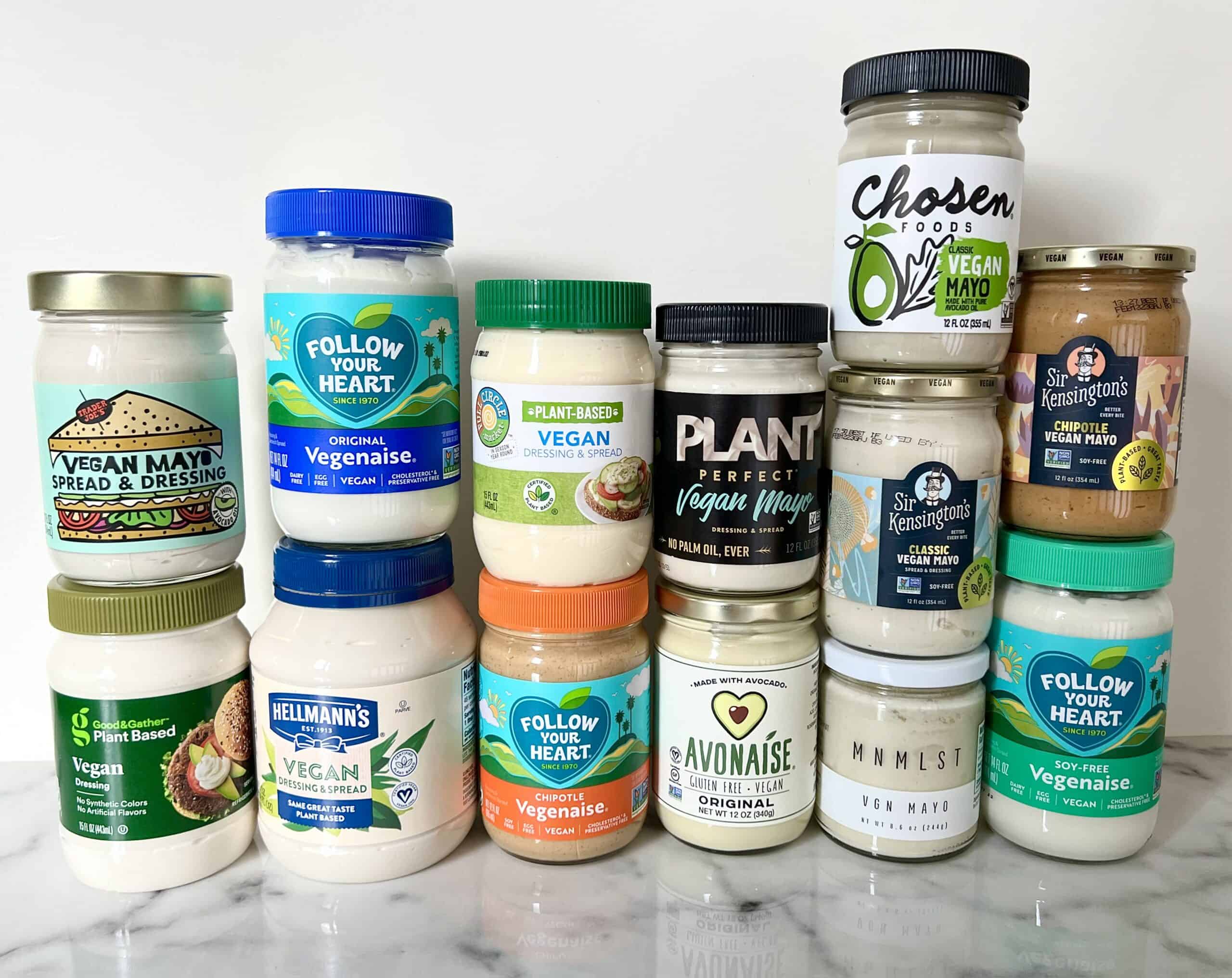 Vegan Mayonnaise Selection by Heinz / Salad Cream Dressing Egg Free Mayo 