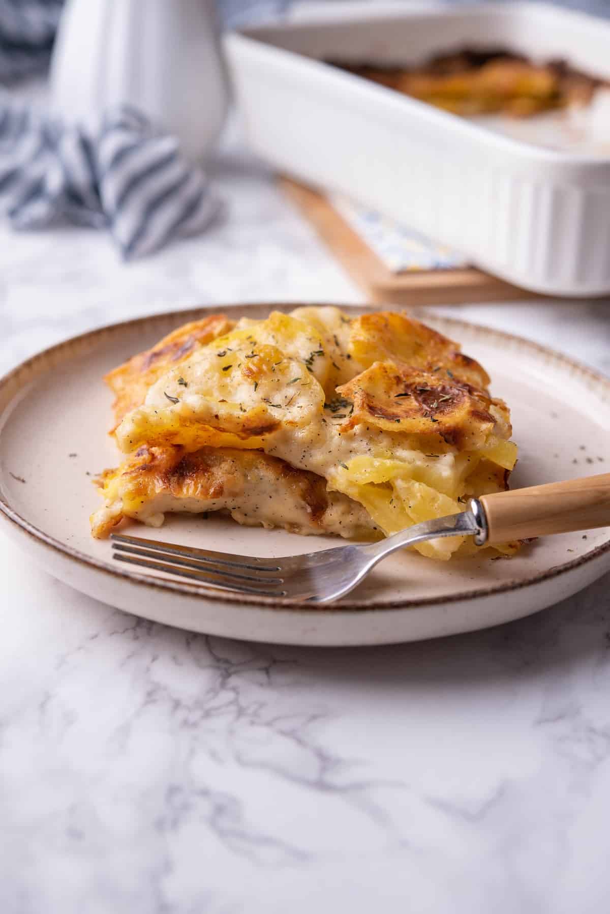 Herbed Scalloped Potatoes Ready 5