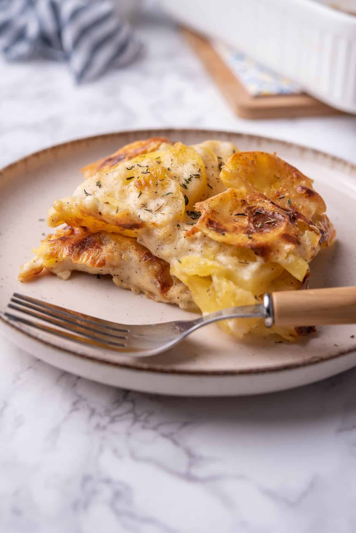 Herbed Scalloped Potatoes Ready 6