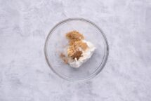 combine cream Vegan cream cheese nutritional yeast garlic powder cumin powder and salt