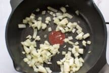 Add onion and sauté until translucent