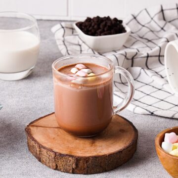 Vegan homemade hot chocolate ready 12