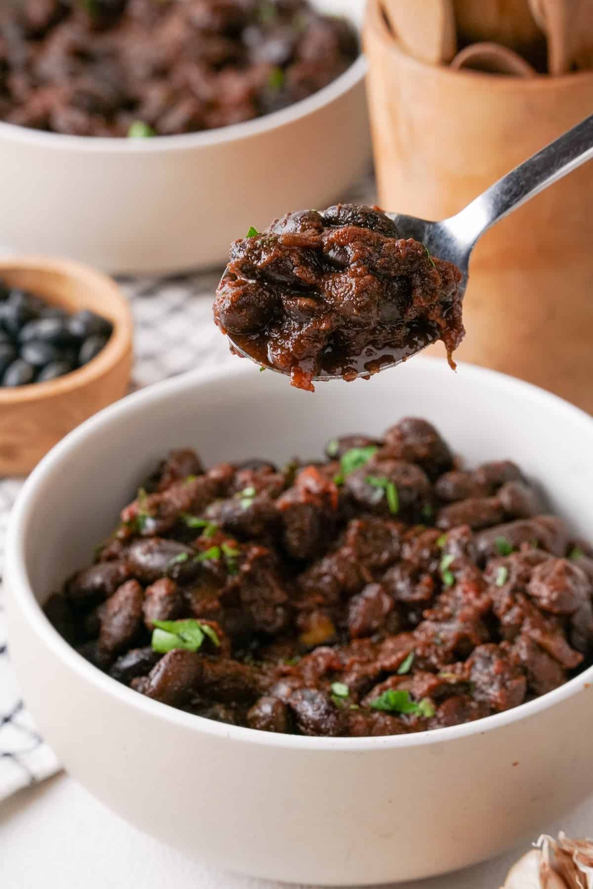 Crock Pot Beefy Black Bean Chili