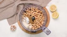 Black bean hummus add salt