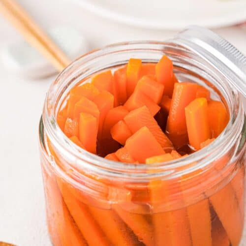 Quick pickled carrots ready 4