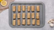 Place rolls on baking sheets and bake