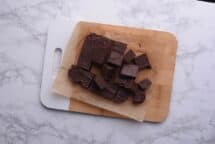 Cut the fudge into 16 squares and serve