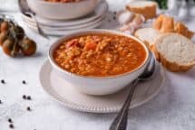 Red lentil soup ready 3