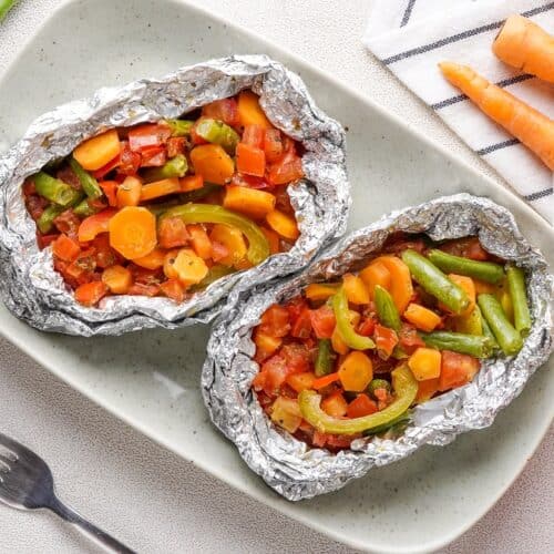 Grilled Vegetables in Foil - Kristine's Kitchen